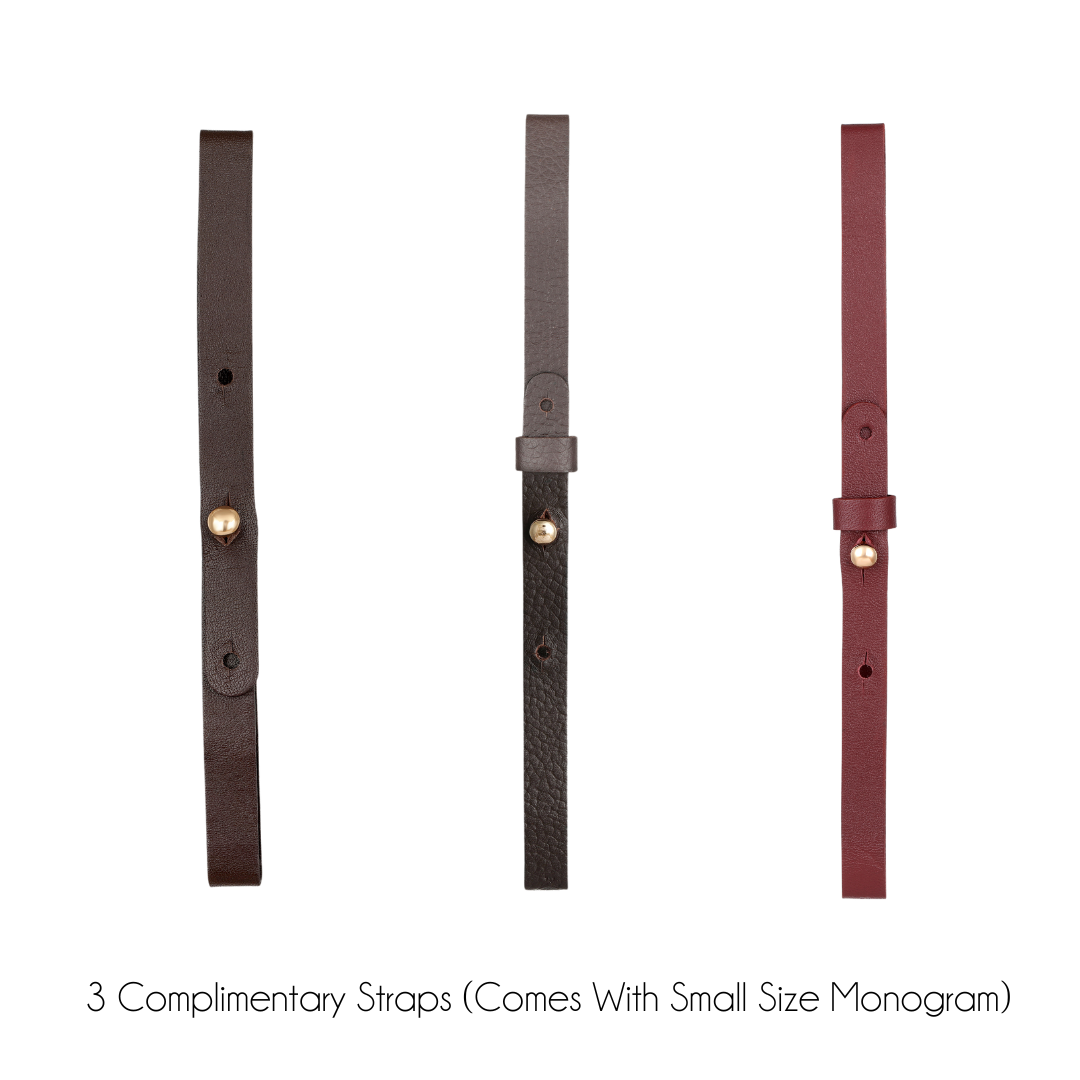 Vera - Plain White Gold Monogram