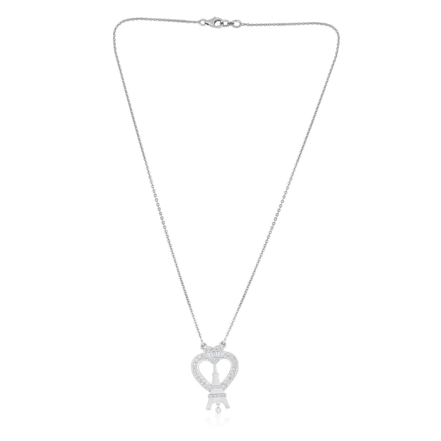 The Tower Of Love Pendant with Chain