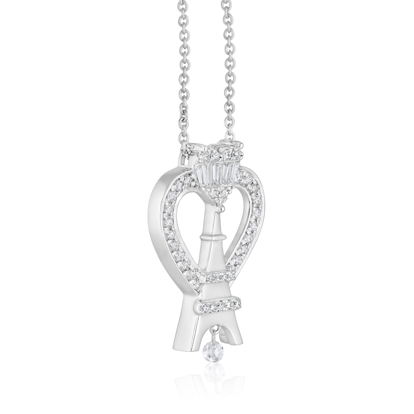 The Tower Of Love Pendant with Chain